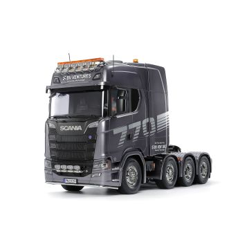 Tamiya 1:14 Scania 8x4/4 Gun Metal RC Truck Assembly Kit