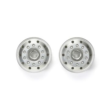 Tamiya Plated Front Wheels 22mm Matt (One Pair)