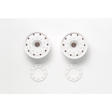 Tamiya Truck Bb Wheels (30Mm/Whi) X 2