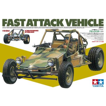 Tamiya 1:10 Fast Attack Vehicle (2011) RC Car Assembly Kit