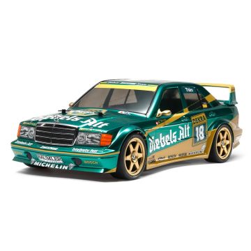 Tamiya 1:10 Mercedes-Benz 190 E Evo.II Zakspeed (TT-01E) RC Car Assembly Kit