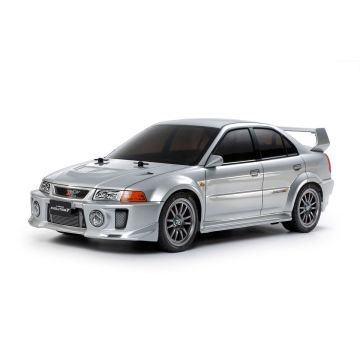 Tamiya 1:10 Mitsubishi Lancer Evolution V (TT-02) RC Car Assembly Kit