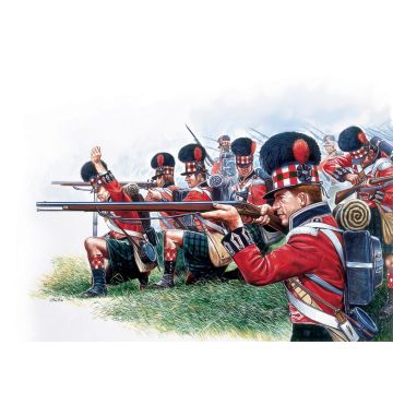 Italeri 1:72 Highlander Infantry Plastic Model Kit