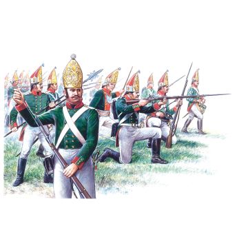 Italeri 1:72 Russian Grenadiers (50 Figures) Plastic Model Kit