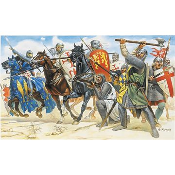 Italeri 1:72 CRUSADERS (11TH CENTURY) Plastic Model Kit