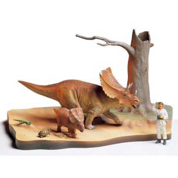 Tamiya 1:35 Chasmosaurus Diorama Plastic Model Kit
