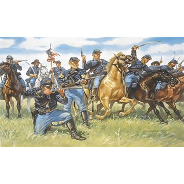 Italeri 1:72 UNION CAVALRY (AMERICAN CIVIL WAR) Plastic Model Kit