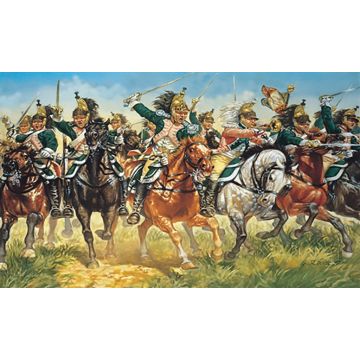 Italeri 1:72 FRENCH DRAGOONS (NAP. WARS) Plastic Model Kit