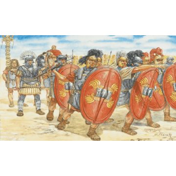 Italeri 1:72 ROMAN INFANTRY (I-II CENTURY B.C.) Plastic Model Kit