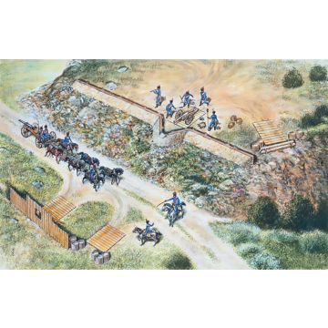 Italeri 1:72 Napoleonic French Artil Set Plastic Model Kit
