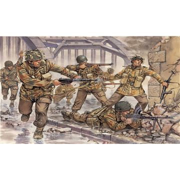 Italeri 1:72 WWII- BRITISH PARATROOPERS RED DEVILS Plastic Model Kit