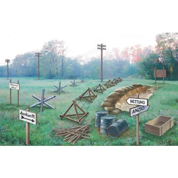 Italeri 1:72 WWII Accessories Plastic Model Kit