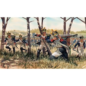 Italeri 1:72 NAPOLEONIC WARS: FRENCH INFANTRY Plastic Model Kit