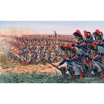 Italeri 1:72 NAPOLEONIC WARS: FRENCH GRENADIERS Plastic Model Kit