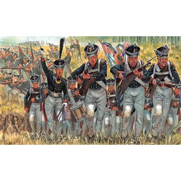 Italeri 1:72 NAPOLEONIC WARS: RUSSIAN INFANTRY Plastic Model Kit