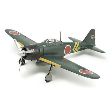 Tamiya 1:72 A6M3/3A Zero Model 22 Zeke Plastic Model Kit