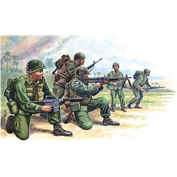 Italeri 1:72 VIETNAM WAR - AMERICAN SPECIAL FORCES Plastic Model Kit