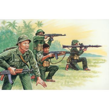 Italeri 1:72 VIETNAM WAR - VIETNAMESE ARMY/VIETCONG Plastic Model Kit