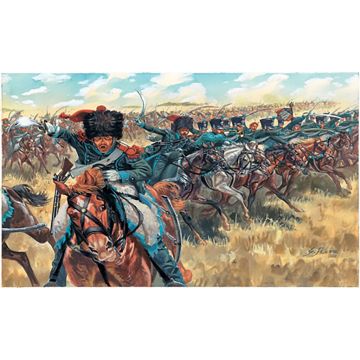 Italeri 1:72 NAPOLEONIC WARS - FRENCH LIGHT CAVALRY Plastic Model Kit