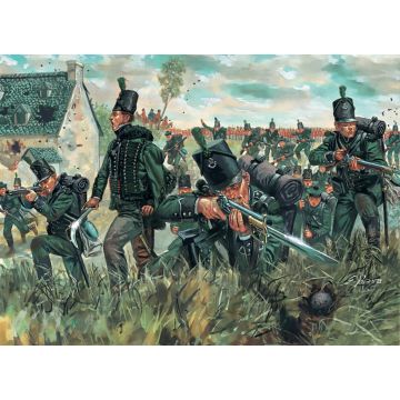 Italeri 1:72 NAPOLEONIC WARS - BRITISH 95TH RGT Plastic Model Kit