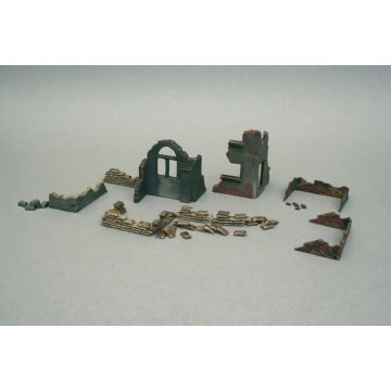 Italeri 1:72 Walls And Ruins Plastic Model Kit