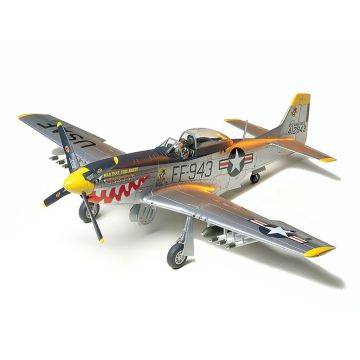 Tamiya 1:48 N.A. F-51D Mustang Korean War Plastic Model Kit