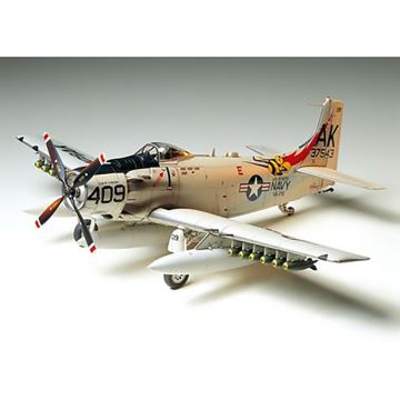 Tamiya 1:48 Skyraider U.S. Navy Plastic Model Kit