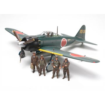 Tamiya 1:48 Mitsubishi A6M5/5A Zero (Zeke) Plastic Model Kit