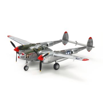 Tamiya 1:48 Lockheed P-38 J Lightning Plastic Model Kit