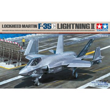Tamiya 1:48 F-35C Lightning II Plastic Model Kit