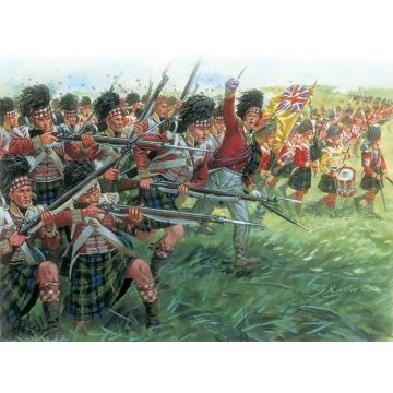 Italeri 1:72 SCOTTISH INFANTRY - NAPOLEONIC Plastic Model Kit