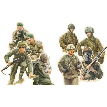 Italeri 1:72 Nato troops (1980s) Plastic Model Kit