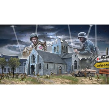 Italeri 1:72 Battle of Normandy Sainte-Mere-Eglise Plastic Model Kit