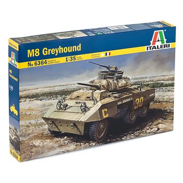 Italeri 1:35 M8 Greyhound RR Plastic Model Kit