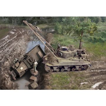 Italeri 1:35 M32 Recovery Vehicle Plastic Model Kit