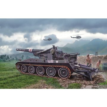 Italeri 1:35 M110 Self Propelled Howitzer Plastic Model Kit