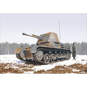 Italeri 1:35 Panzerjager I Plastic Model Kit