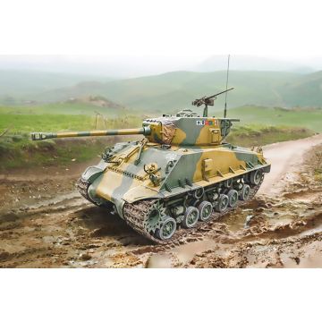 Italeri 1:35 M4A3E8 Sherman Korean War Plastic Model Kit