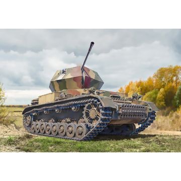 Italeri 1:35 Flakpanzer IV Ostwind Plastic Model Kit