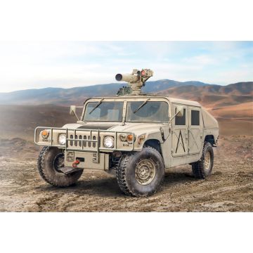 Italeri 1:35 HMMWV M966 Tow Carrier Plastic Model Kit