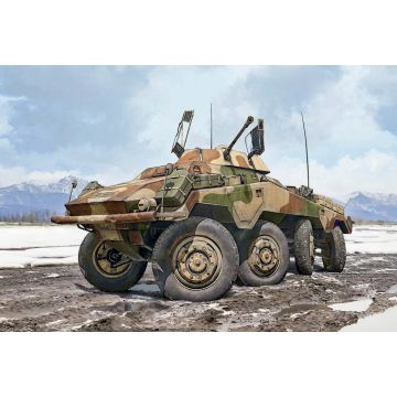 Italeri 1:35 Sd.Kfz. 234/1 Armoured Car Plastic Model Kit