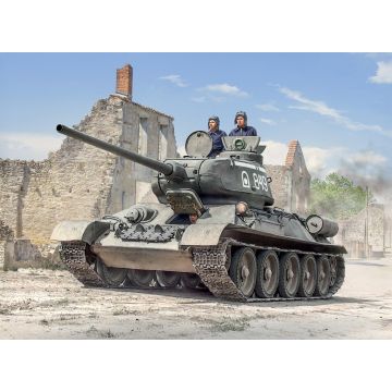 Italeri 1:35 T34/85 Zavod 112 Tank Plastic Model Kit