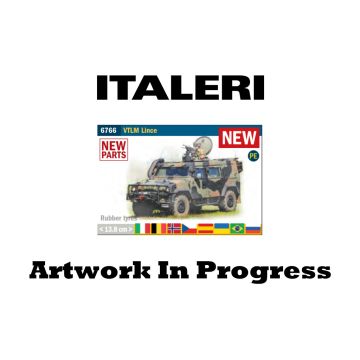 Italeri 1:35 Iveco VTLM Lince Infantry Mobility Vehicle Plastic Model Kit