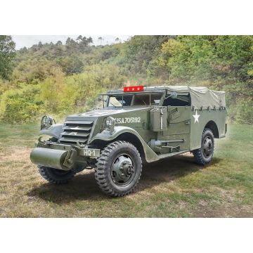 Italeri 1:72 M3A1 Scout Car Plastic Model Kit