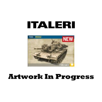 Italeri 1:72 M60A2 Main Battle Tank Plastic Model Kit