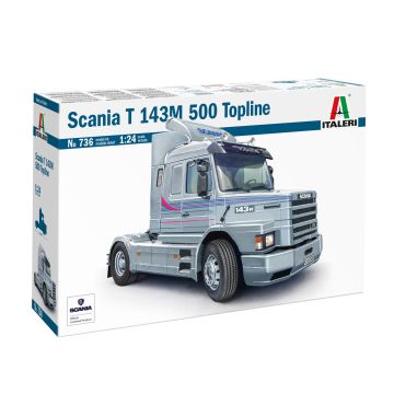 Italeri 1:24 Scania T143 M500 Topline RR Plastic Model Kit