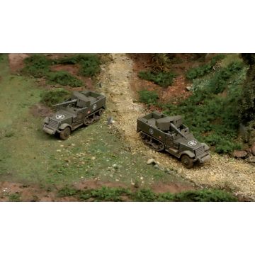 Italeri 1:72 M3 76MM GUN MOTOR CARRIAGE (2 FAST ASSEMBLEY MODELS) Plastic Model Kit