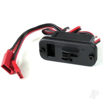 EnErG Futaba Switch Harness + Fuselage Charge Mount Plate 