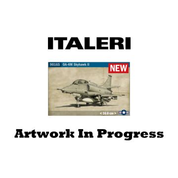 Italeri 1:72 OA-4M Skyhawk II Plastic Model Kit