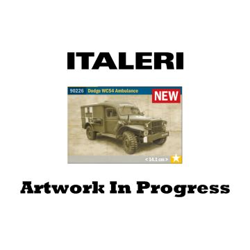 Italeri 1:35 Dodge WC54 Ambulance Plastic Model Kit